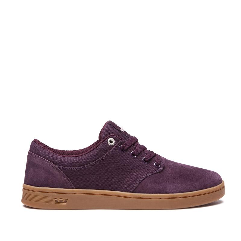 Buty Supra CHINO COURT - Sneakersy Niskie Męskie - Fioletowe (DIMS-83714)